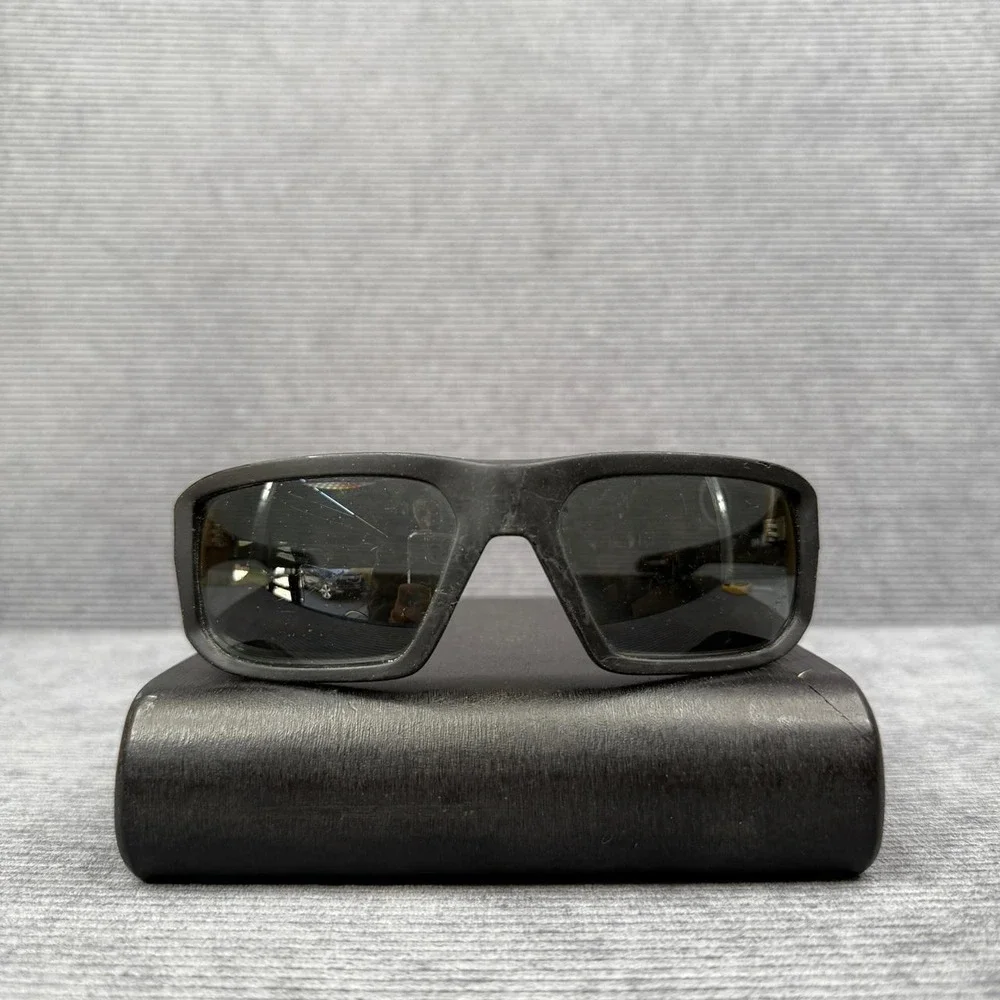 Spy‎ Optic McCoy Sunglasses Matte Black Happy Lens 63-17-120 Rectangular Wrap